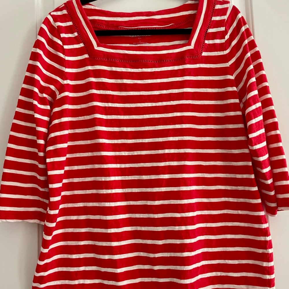 Red and White Talbots  Top